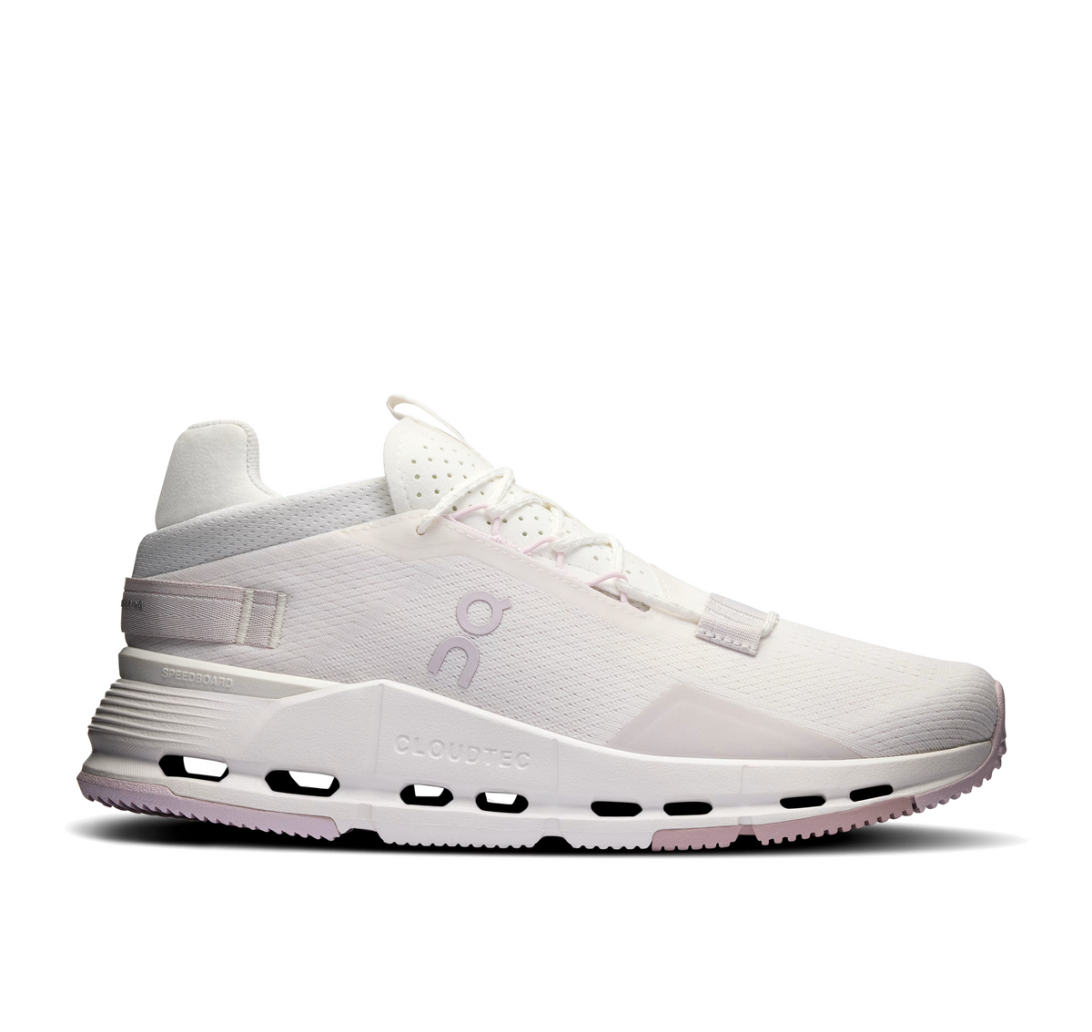 ON Women's Cloudnova 2 White/Orchid