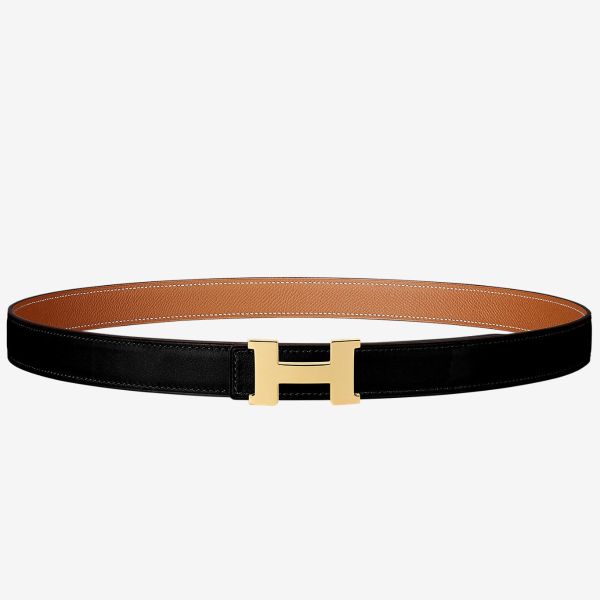 HERM Mini Constance 24mm Reversible Belt Black/Gold