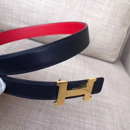HERM Mini Constance 24mm Reversible Belt Black/Red