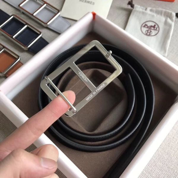 HERM Officier Belt Buckle & Black 38MM Strap