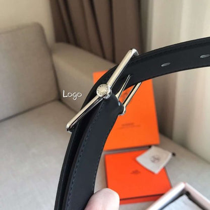 HERM Brown Saddle 38MM Reversible Belt