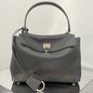 Balenciaga 2026 Rodeo Bag Silver Buckle Suede Leather