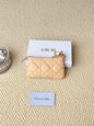 Dior 2026 Key Pouch 14.5cm Lambskin