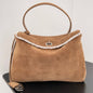Balenciaga 2026 Rodeo Bag Silver Buckle Suede Leather