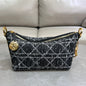 Dior 2026 Star Hobo Bag With Chain 28.5cm Tweed Leather