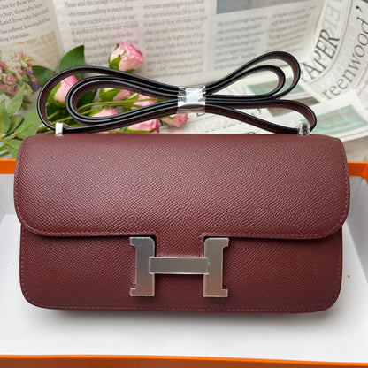 High-end Hermes 2026 Constance Elan 24cm Bag Epsom Leather 3