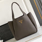 Prada 2026 Small Tote Bag Gold Hardware Leather