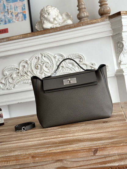 High-end Hermes 2026 24/24 Bag 29cm Togo Leather