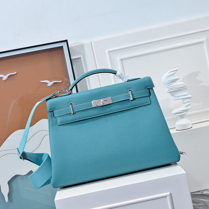 High-end Hermes 2026 Kelly Maxi Bag 42cm Togo Leather