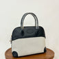 High-end Hermes 2026 Bolide Bowling Bag 31cm Canvas/Swift Leather