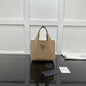 Prada 2026 Tote Bag Beige Calfskin