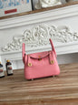 High-end Hermes 2026 Lindy Bag 19cm Togo Leather 1