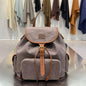 MiuMiu 2026 Aluminum Backpack Bag 30cm Canvas