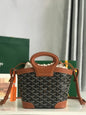 Goyard 2026 Beluga Bag 23cm Canvas Cowhide