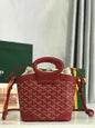 Goyard 2026 Beluga Bag 23cm Canvas Cowhide