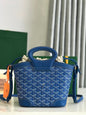 Goyard 2026 Beluga Bag 23cm Canvas Cowhide