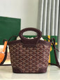 Goyard 2026 Beluga Bag 23cm Canvas Cowhide