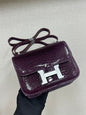 High-end Hermes 2026 Constance Bag 19cm Glossy Crocodile Leather