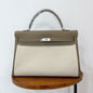 High-end Hermes 2026 Kelly Bag 40cm Swift Leather/Canvas