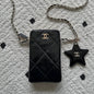 Chane 2026 Phone Case With Star Calfskin