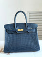 High-end Hermes 2026 Birkin Bag 30cm Crocodile Leather