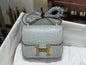 High-end Hermes 2026 Constance Bag 19cm Crocodile Leather