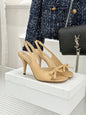 Dior 2026 Bow Heeled Slingback Sandal 607567