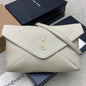 YSL 2026 Cassandre Large Pouch on Chain 35cm Calfskin