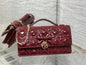 Dior 2026 My Dior Bag 21cm Patent Cannage Calfskin 284155