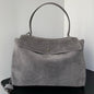 Balenciaga 2026 Rodeo Bag Silver Buckle Suede Leather