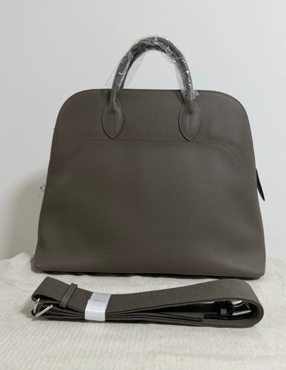 High-end Hermes 2026 Bolide Bowling Bag 40cm Togo Leather