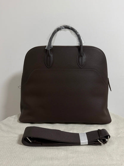 High-end Hermes 2026 Bolide Bowling Bag 40cm Togo Leather