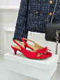 Dior 2026 Bow Heeled Slingback Sandal 607567