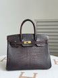 High-end Hermes 2026 Birkin Bag 30cm Crocodile Leather