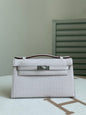 High-end Hermes 2026 Kelly Pochette Bag 22cm Crocodile Leather