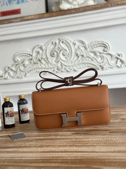 High-end Hermes 2026 Constance Elan 26cm Bag Epsom Leather 3