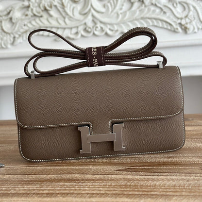 High-end Hermes 2026 Constance Elan 26cm Bag Epsom Leather 2