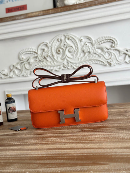 High-end Hermes 2026 Constance Elan 26cm Bag Epsom Leather 2