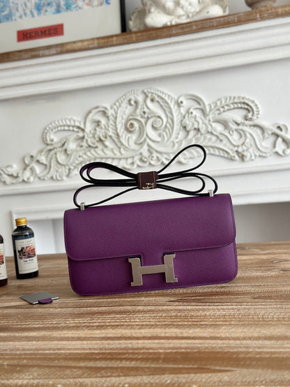 High-end Hermes 2026 Constance Elan 26cm Bag Epsom Leather 2