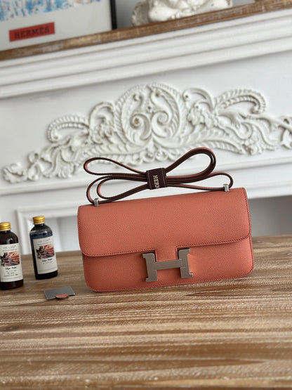 High-end Hermes 2026 Constance Elan 26cm Bag Epsom Leather 2