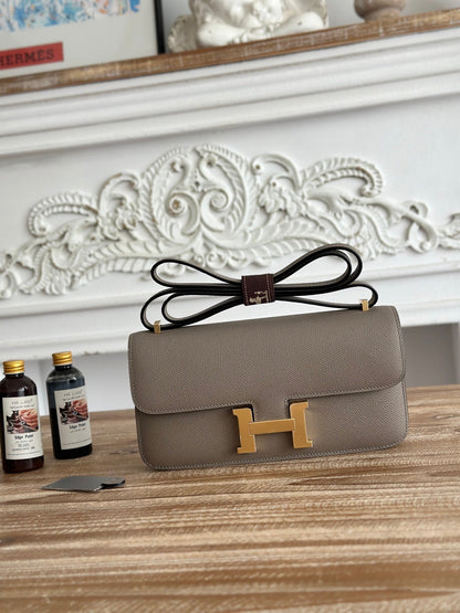 High-end Hermes 2026 Constance Elan 26cm Bag Epsom Leather 1