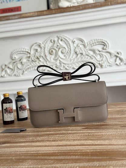 High-end Hermes 2026 Constance Elan 26cm Bag Epsom Leather 1