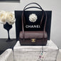 Chanel 2026 Bowling Ball Cylinder Bag Caviar Leather