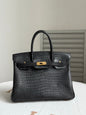 High-end Hermes 2026 Birkin Bag 30cm Crocodile Leather