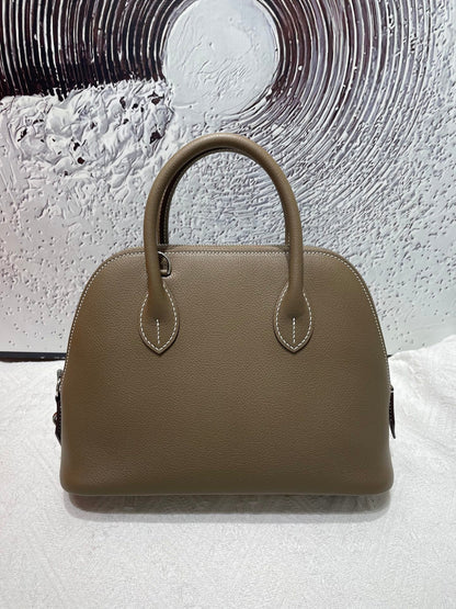High-end Hermes 2026 Bolide Bag 25cm Evercolor Leather
