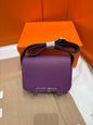 High-end Hermes 2026 Geta Bag 20cm Evercolor Calfskin