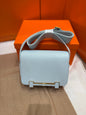 High-end Hermes 2026 Geta Bag 20cm Evercolor Calfskin