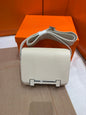 High-end Hermes 2026 Geta Bag 20cm Evercolor Calfskin