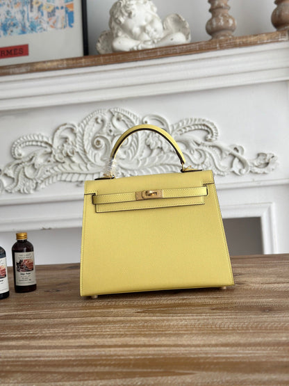 High-end Hermes 2026 Kelly Bag 25cm Epsom Leather