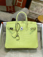 High-end Hermes 2026 Birkin Bag 25cm Crocodile Leather